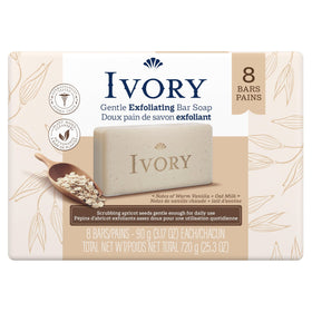 Visual of plant-based cleanser ingredients used in Ivory bar formulation