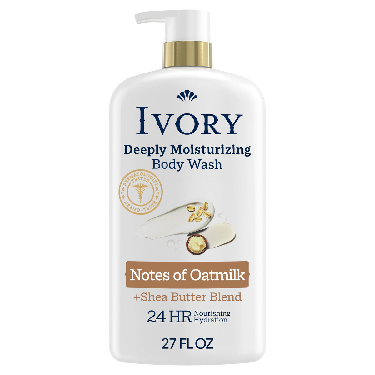 Ivory front packaging 27 oz showing bottle and branding for easy recognition and value