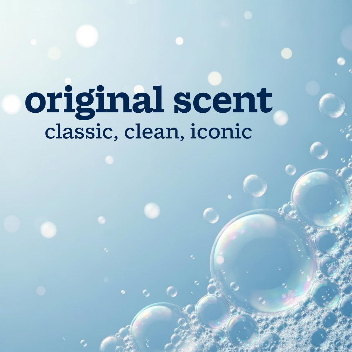 Ivory original scent bottle studio shot indicating subtle fragrance