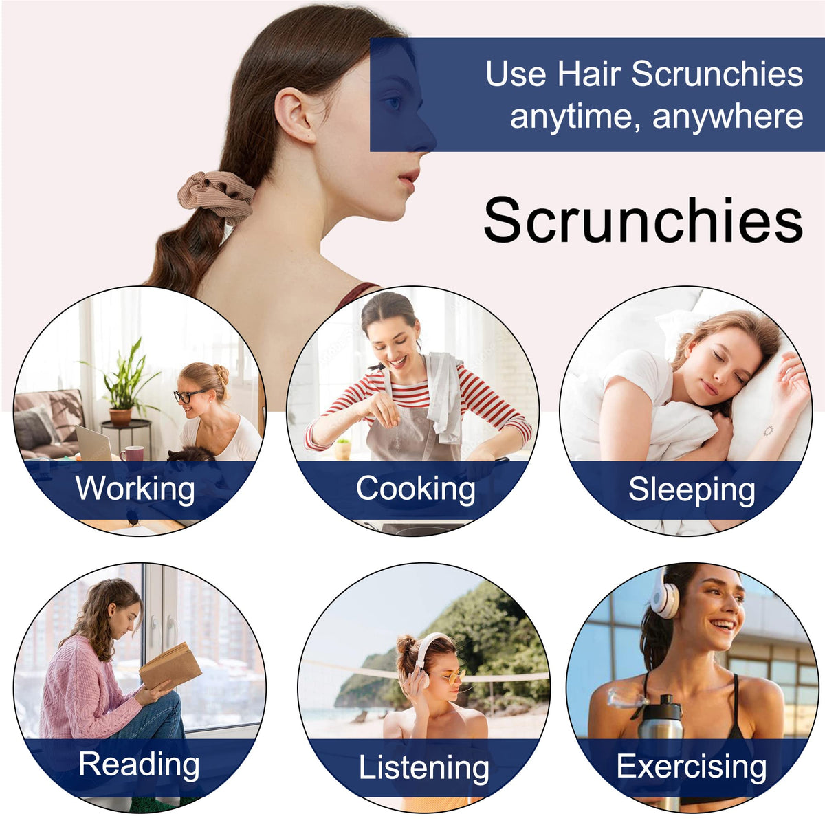 Ivyu scrunchies in gift presentation highlighting elegant, ready-to-give look