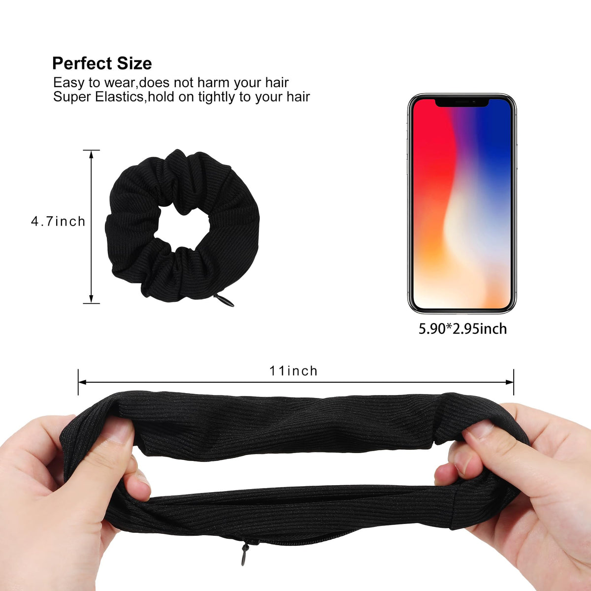 Ivyu open pocket with cash and key illustrating safe storage