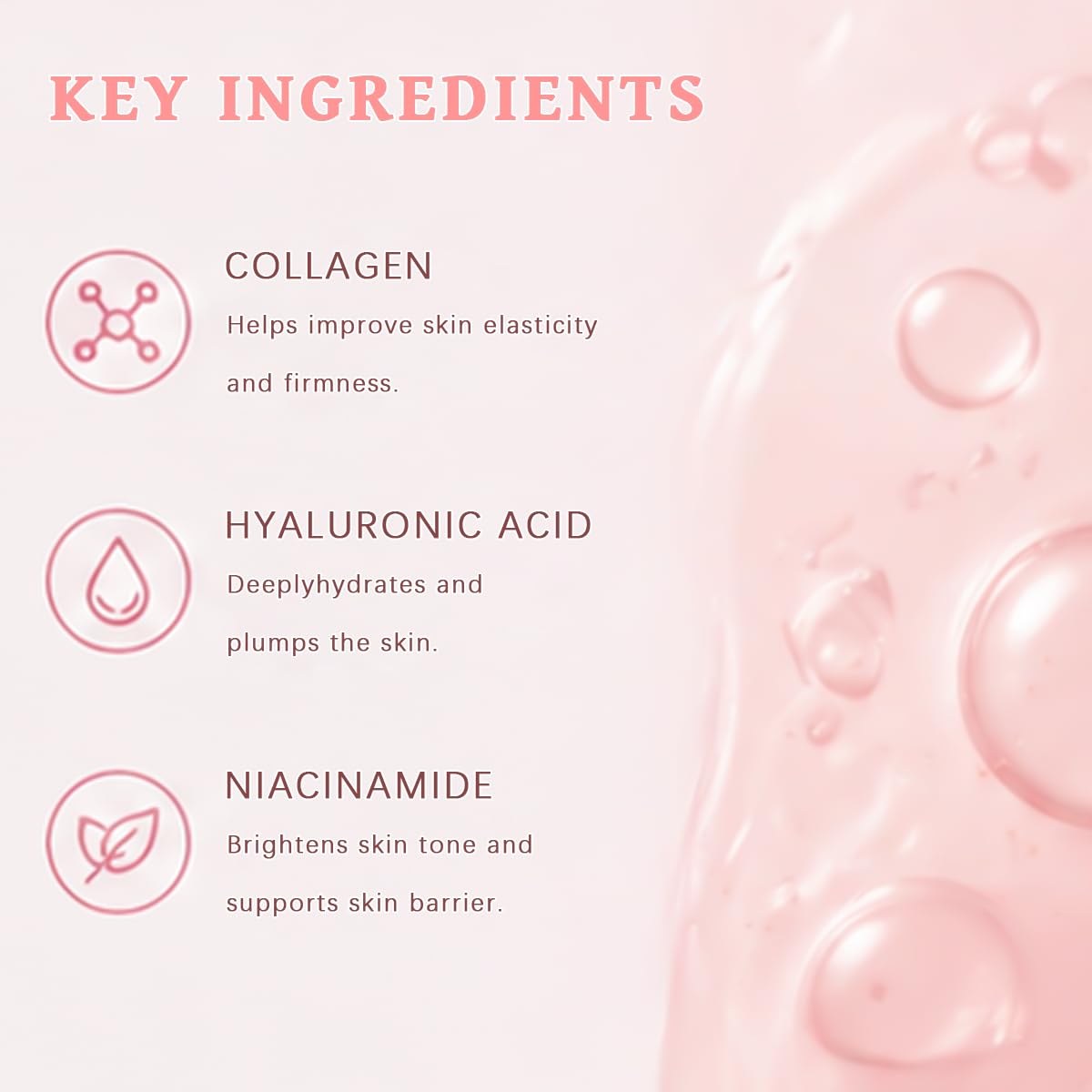 IYUWE YURI close-up of formed film layer illustrating peel-off ease benefit