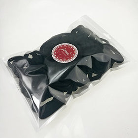 J-MEE hair bands displayed on bathroom counter showing organized storage