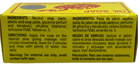 JABON DE ACEITE VIBORA DE CASCABEL close-up texture highlighting gentle cleanse