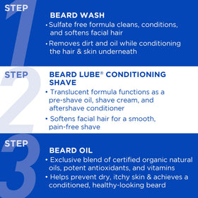 Man applying Jack Black beard oil illustrating softer, manageable beard benefit
