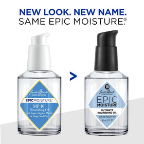 Jack Black beard treatment in use softening facial hair and reducing frizz