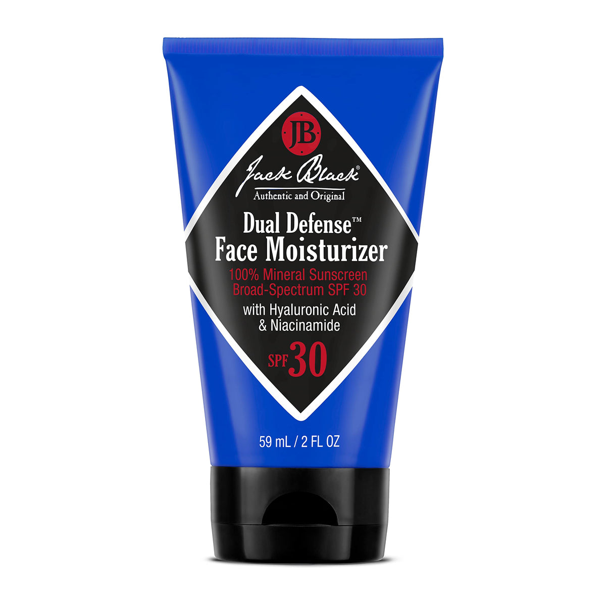 Jack Black front packaging showing SPF 30 and mineral sunscreen benefits