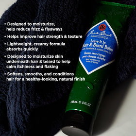 Jack Black ingredient label and directions highlighting clear usage information benefit