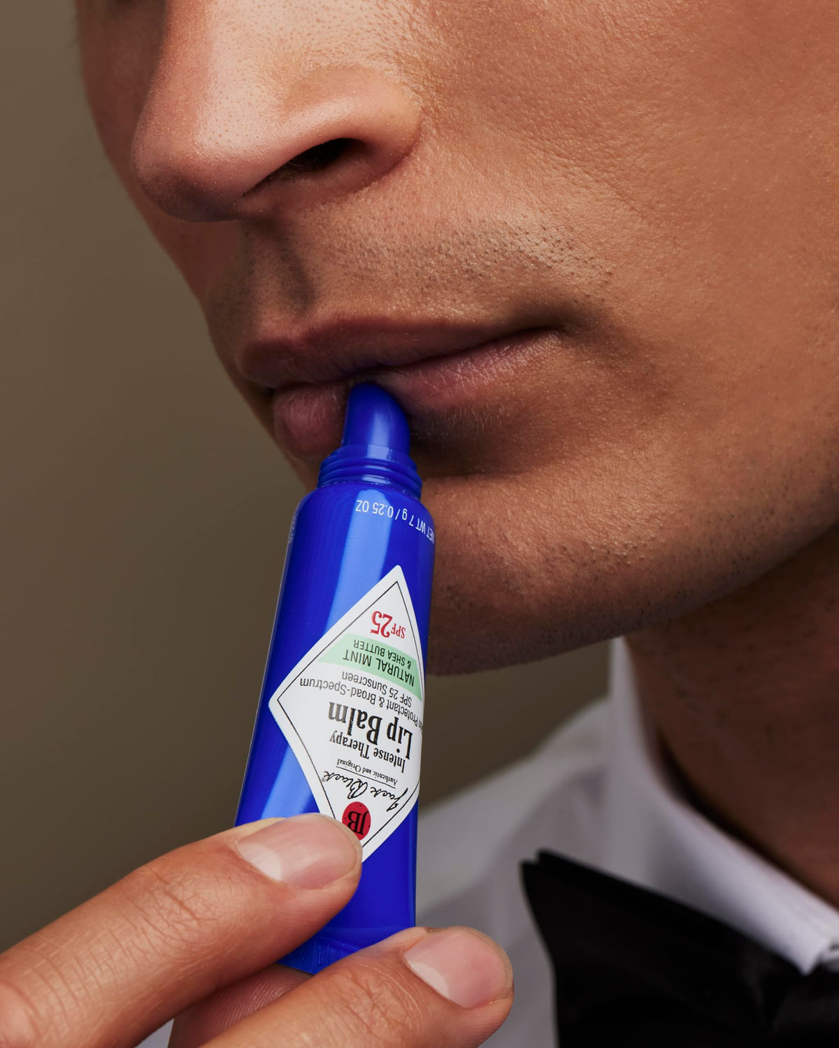 Jack Black product label with ingredients and SPF 25 protection highlighted