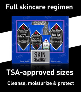 jack black moisturizer dispensed on hand showing fast-absorbing hydration