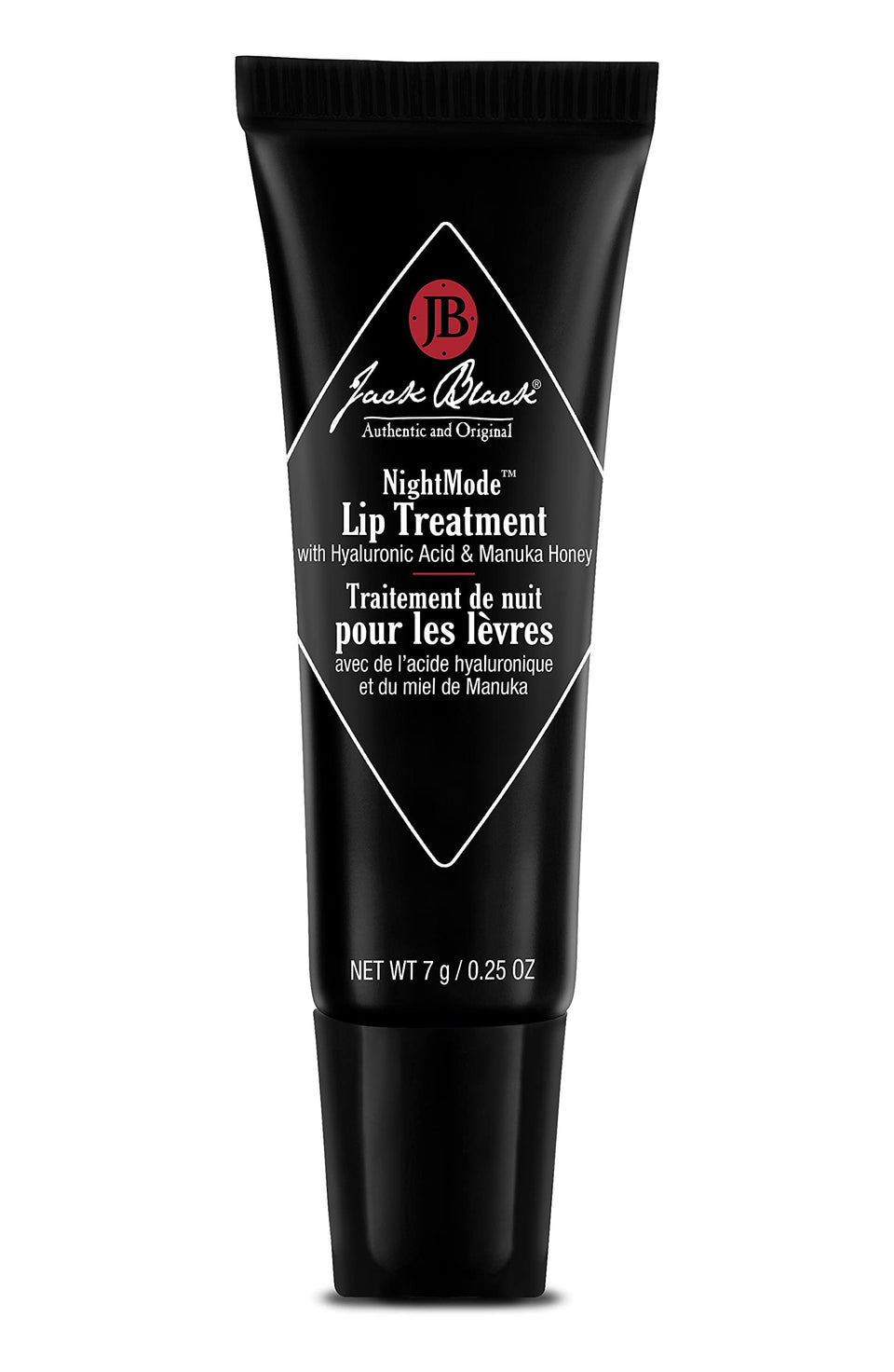 Jack Black NightMode front jar showing packaging and benefit of overnight hydration