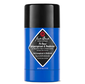 Jack Black Pit Boss front packaging showing clean stick and brand benefit