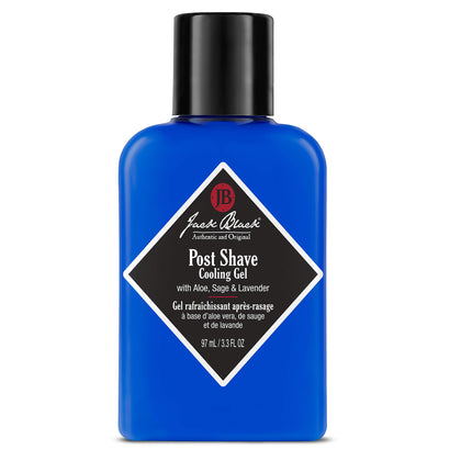 Jack Black front bottle showing label and clear gel for fast relief