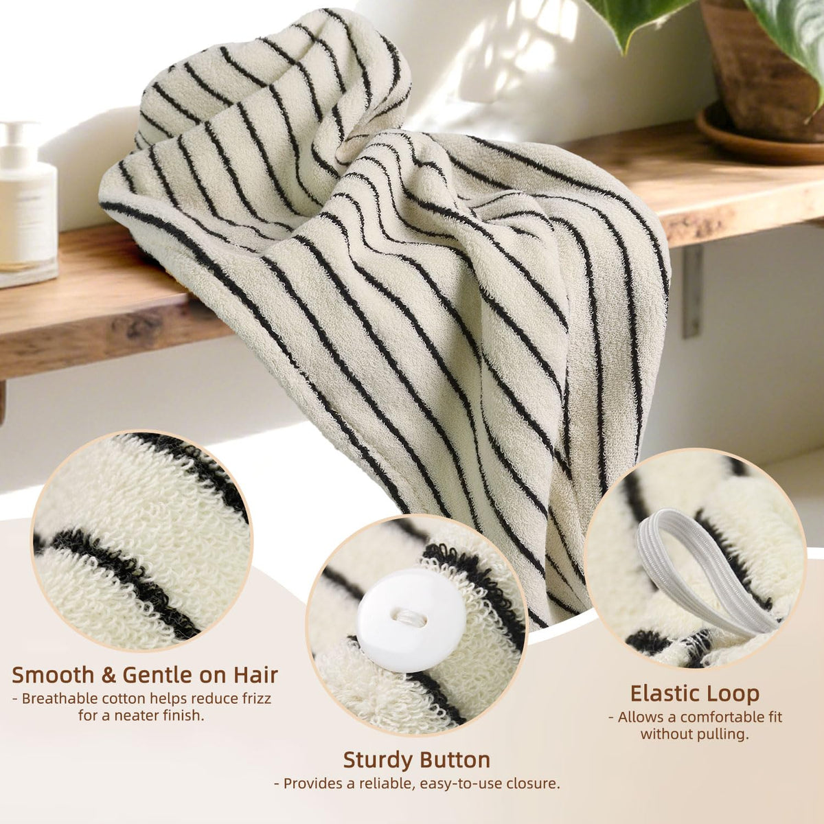 Jacquotha close-up of soft cotton texture highlighting absorbency and gentle touch
