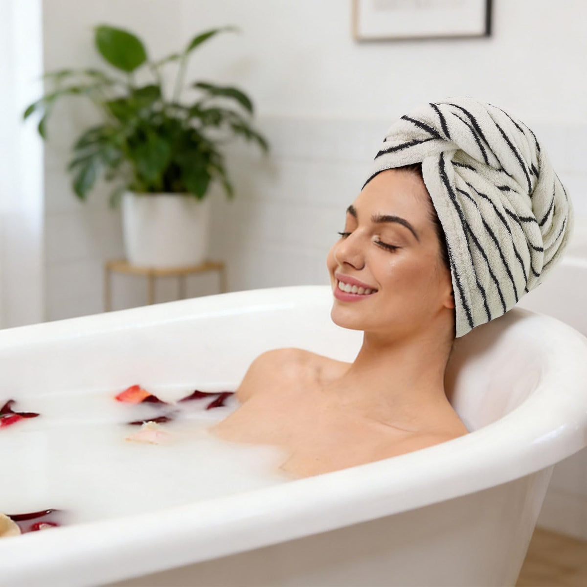 Jacquotha folded turban packed in bag showing travel-ready compactness and portability