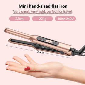 JAETON ultra-thin 0.3 inch plate close-up showing ceramic tourmaline surface for smooth finish