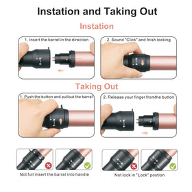JAETON heat-resistant glove with wand, improving user safety during styling