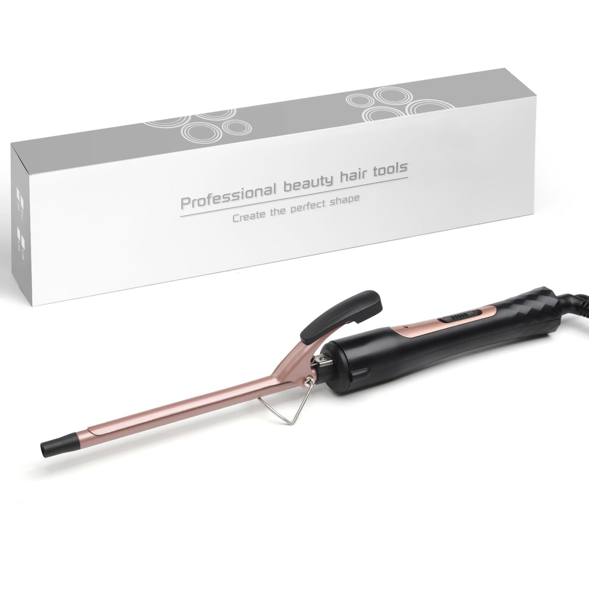 JAETON travel ready packing with wand and glove in suitcase for portable styling