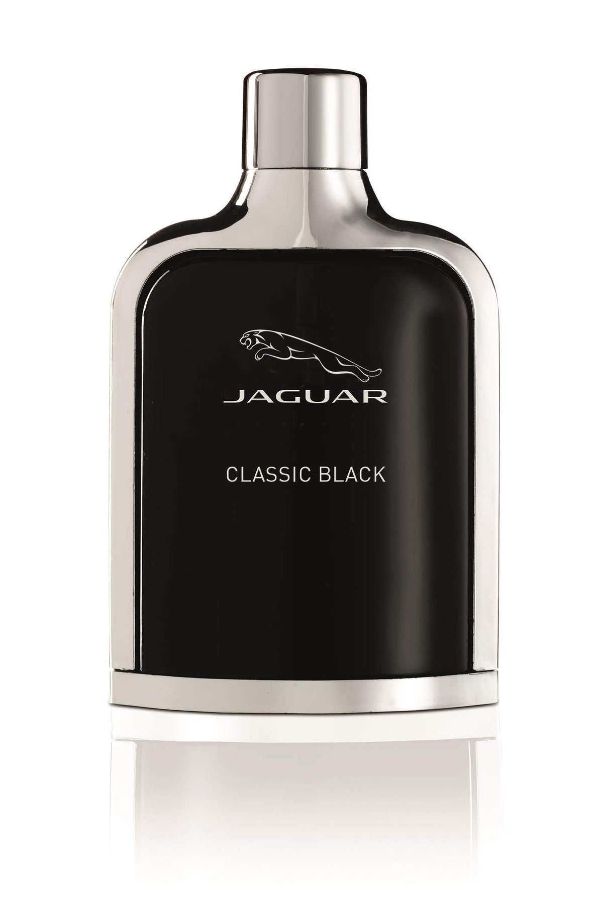 JAGUAR Classic Black front bottle showing sleek packaging and premium appeal