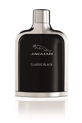 JAGUAR Classic Black front bottle showing sleek packaging and premium appeal