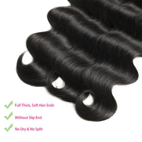 Jaliyah detailed shot of double weft showing secure stitching and reduced shedding