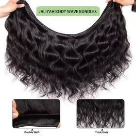 Jaliyah lifestyle image of styled wig showcasing natural movement and confidence boost