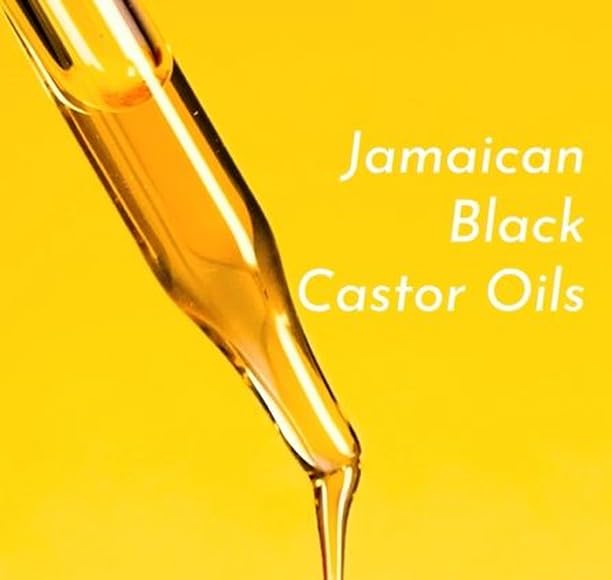 Jamaican Mango & Lime applied drops on natural hair demonstrating shine