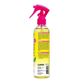Jamaican Mango & Lime mist close-up showing fine spray for quick absorption