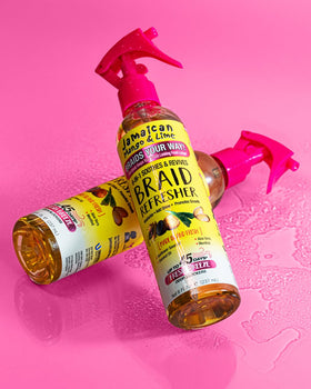 Jamaican Mango & Lime used after workout to neutralize odor and add shine