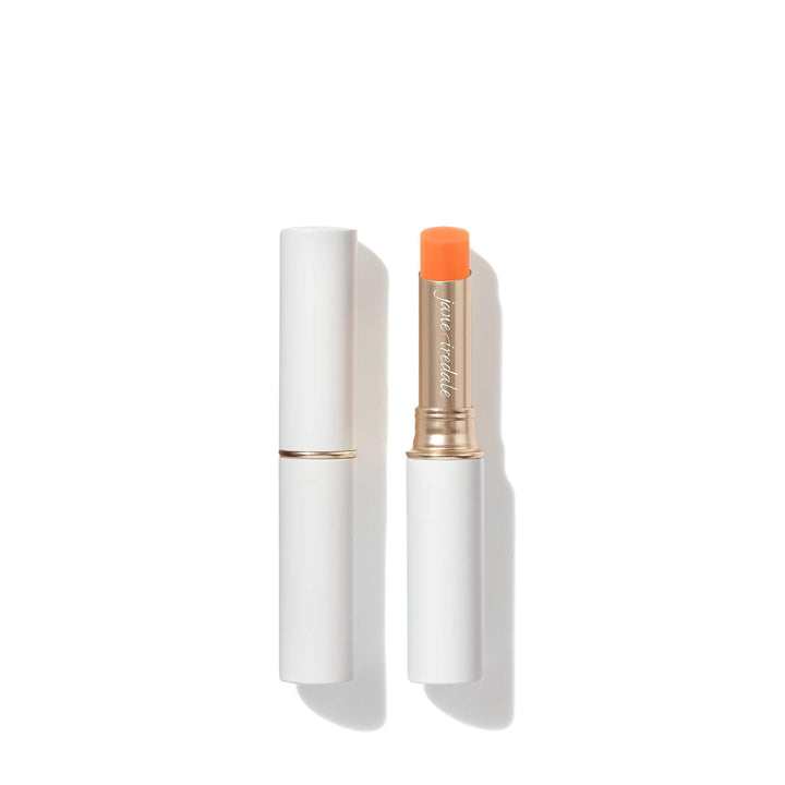 jane iredale front packaging showing compact tube and shade, easy travel benefit