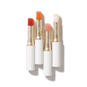 jane iredale lip application in use demonstrating natural, flattering color benefit