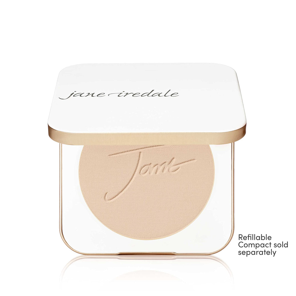 jane iredale swatch on arm showing buildable coverage and natural tone benefit