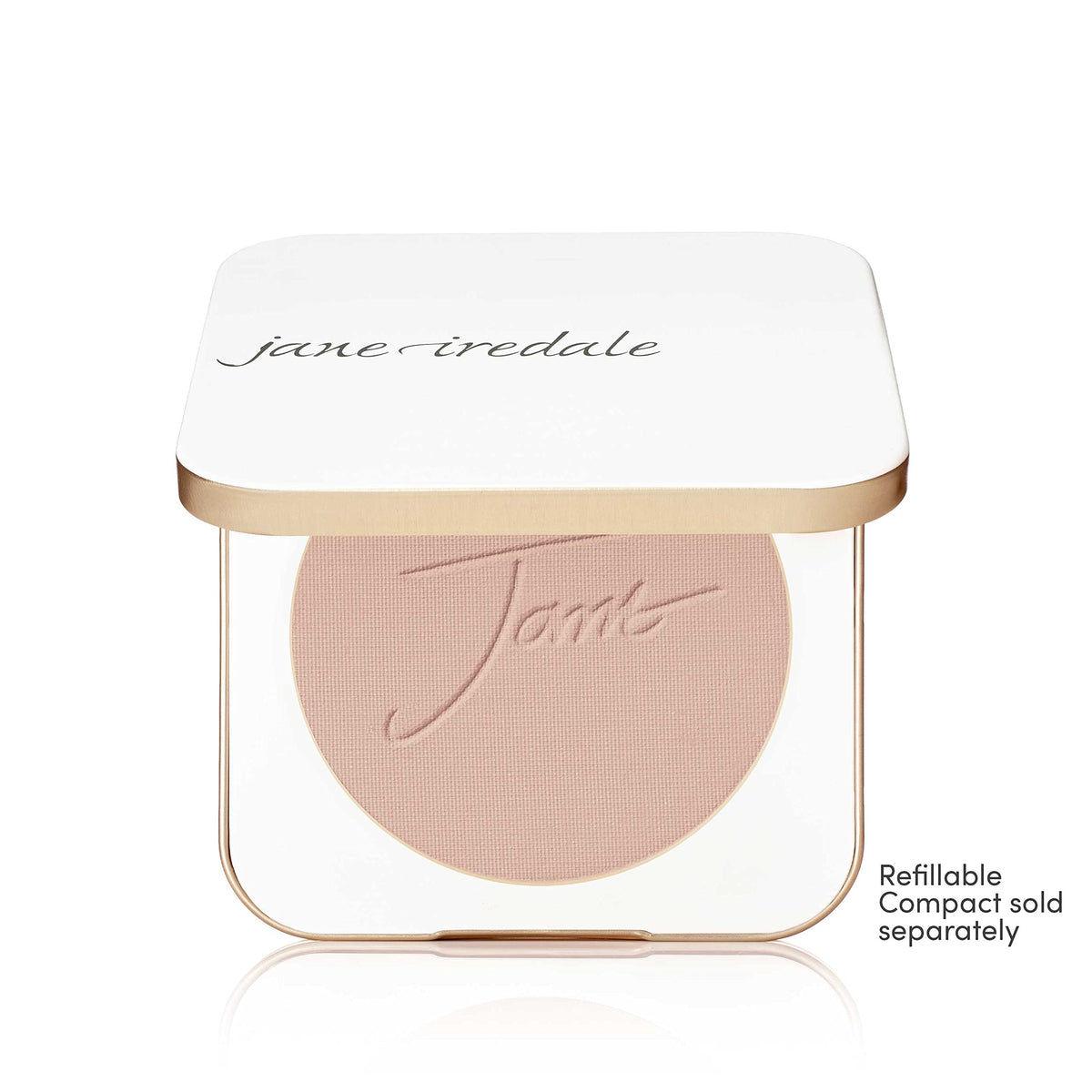 jane iredale shade swatch on arm showing color match and buildable coverage