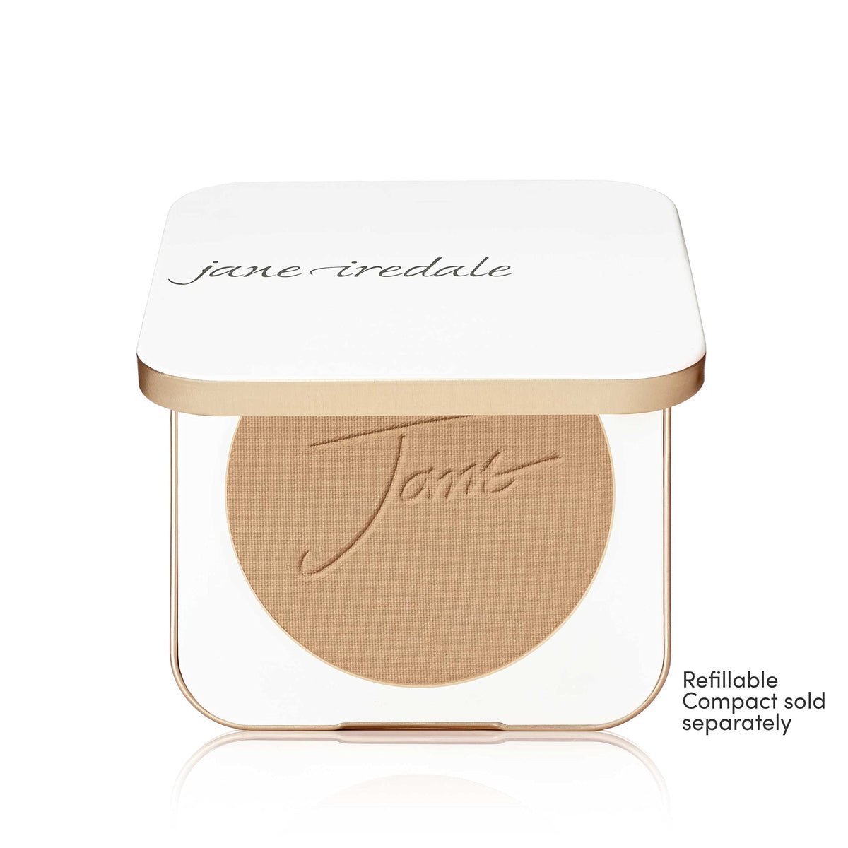 jane iredale refill seated in compact for convenient touch-ups benefit