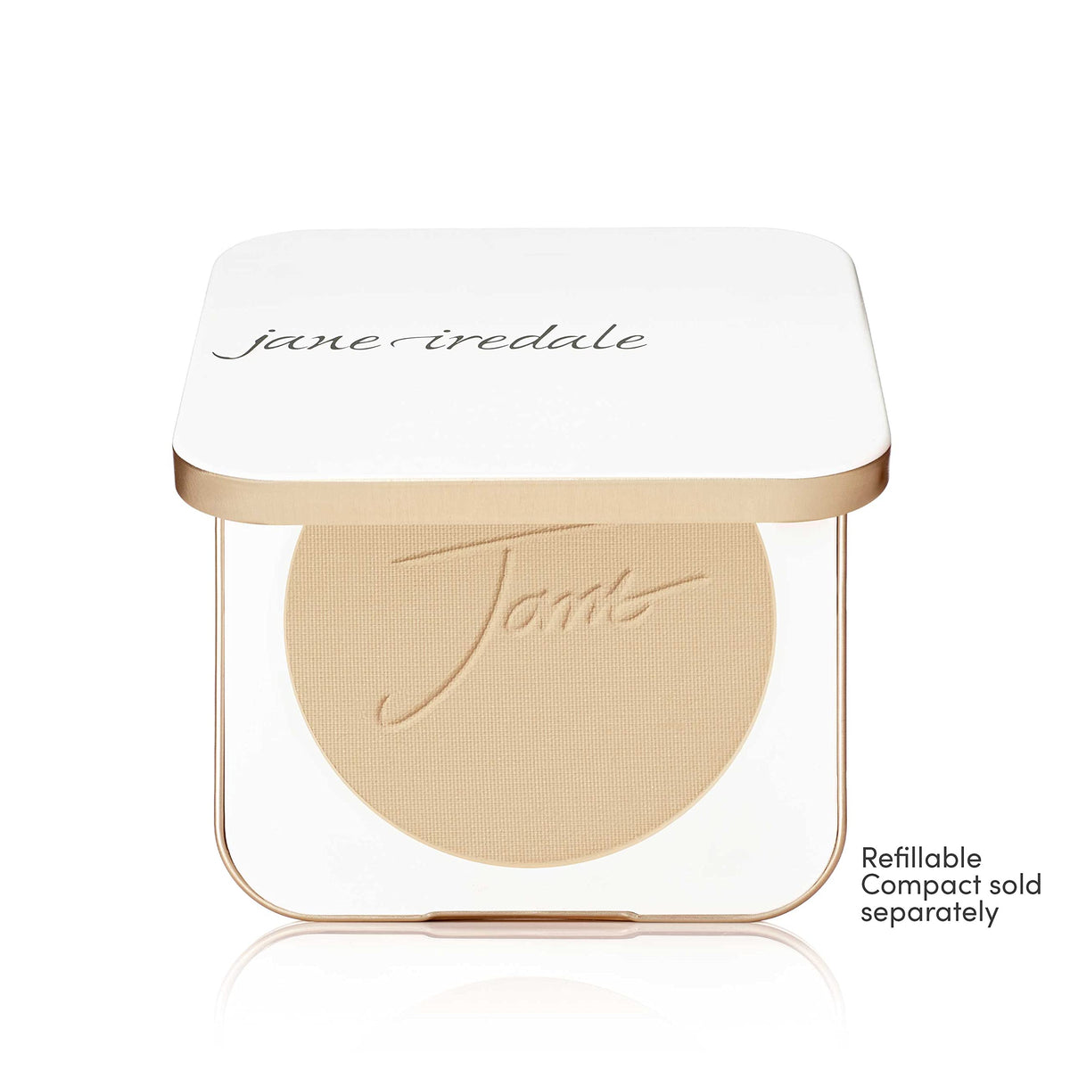 jane iredale swatch on skin displaying warm sienna coverage and natural color match
