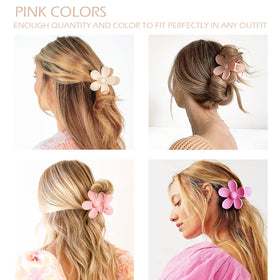 JANFUN hair clip holding a high ponytail demonstrating strong hold for active days