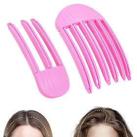 JANFUN front packaging showing two volumizing hair clips and benefits