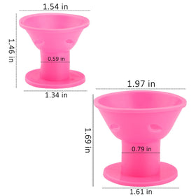 JANYUN large silicone roller close-up showing texture and secure grip