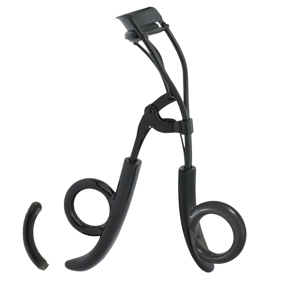 JAPONESQUE front view of curler showing ergonomic shape and professional fit