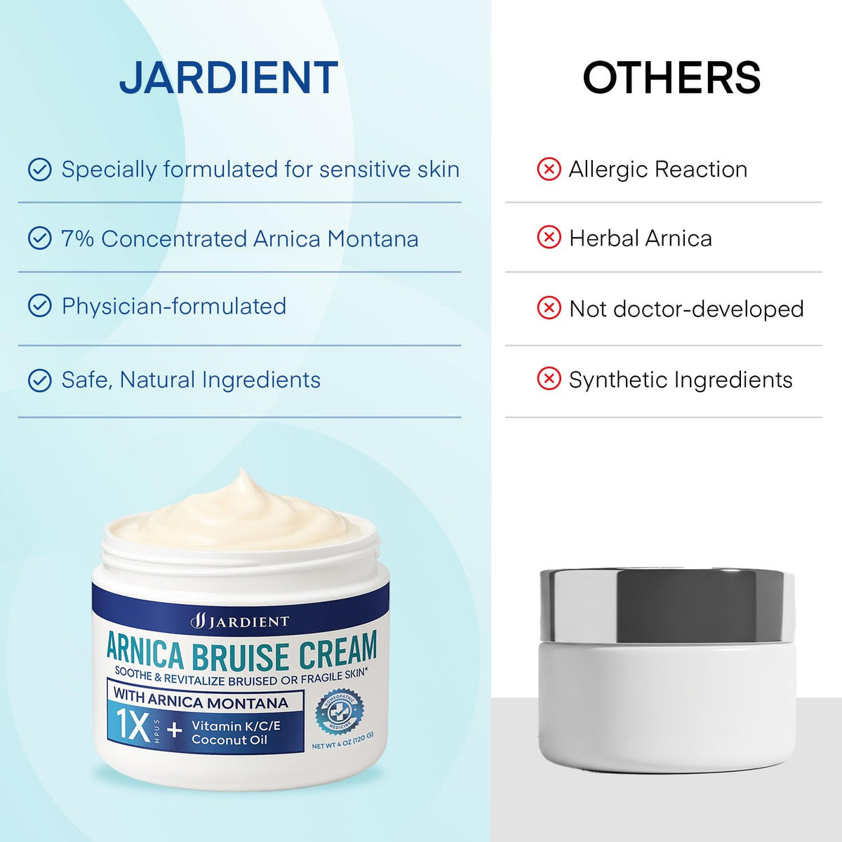 Jardient applied to face in morning routine for hydrated, even-looking skin