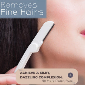 jasclair close-up blade detail highlighting precision edge for gentle, effective exfoliation