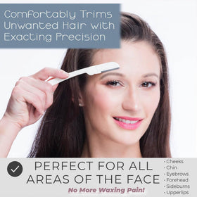 jasclair eyebrow shaping action refining brows with steady control for cleaner arches