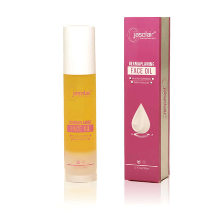 jasclair front packaging showing 1.7 fl oz bottle and clear branding benefit soft glide