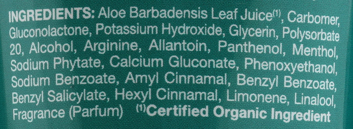 Jason aloe gel texture close-up showing clear gel consistency for fast absorption benefit