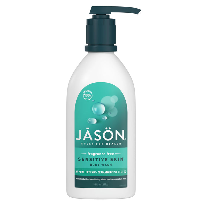 JASON front bottle showing label and size for gentle cleansing
