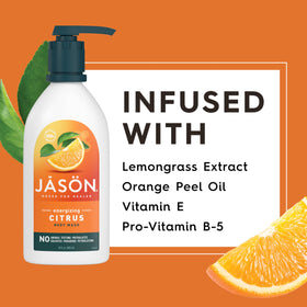 JASON ingredients label showing key botanicals and vitamin benefits