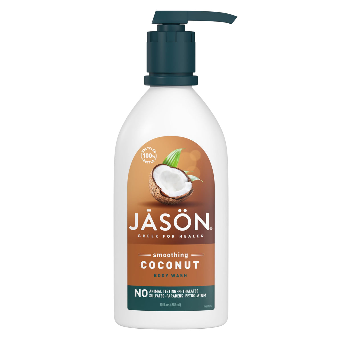 JASON front packaging showing 30 fl oz bottle and label, easy identification