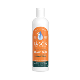 JASON bottle front packaging showing label and 12 oz size, clear product ID