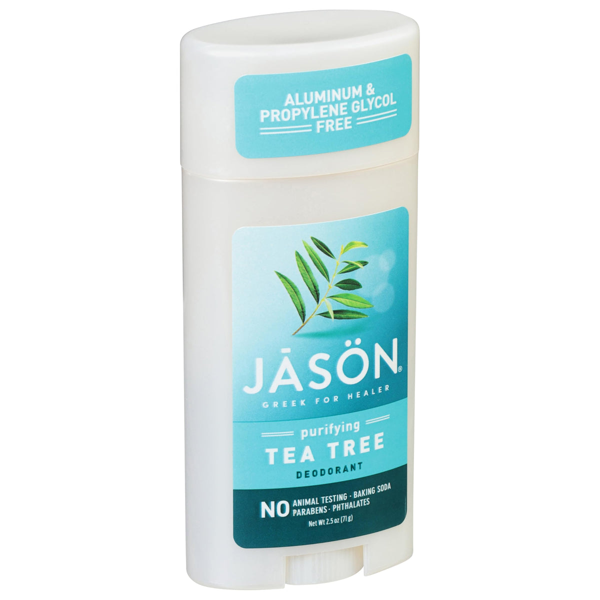 JASON close-up of deodorant texture highlighting smooth non-sticky glide