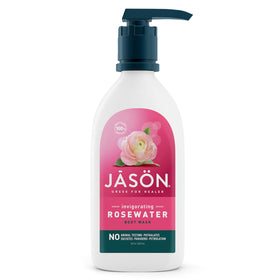 JASON front packaging showing bottle and rosewater scent for refreshed skin